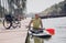 Person with a physical disability ride on sup board