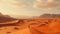 a person on Sahara desert shot generative AI