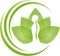 Person and spine, naturopath and chiropractor background, massage and physiotherapy background, wellness and naturopath logo