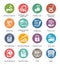 Personal & Business Finance Icons Set 2 - Dot Series