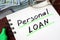 Personal Loan.