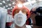 Personal protective equipment mask for hazardous work