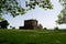 Perspective of the Tower of Managem of the Castle of Abrantes, Portugal.