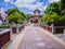 Perspective view of Gate of Phuc Kien Assembly Hall, Hoi An, Vietnam