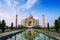 A perspective view on Taj-Mahal mausoleum