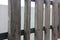 Perspective vintage grey old wooden fences