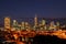 Perth City skyline at night