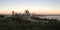 Perth sunset skyline Panorama