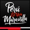 Peru es una Maravilla, Peru is a wonder, spanish text, vector lettering illustration