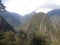 Peru landscape mountains scenery near Machu Picchu incan ruins