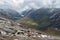 Peru - Look from valley of Cordillera Blanca in the Andes