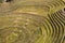 Peru, Moray, ancient Inca circular terraces. Probable there is the Incas laboratory of agriculture