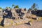 Peru, Qenko, located at Archaeological Park of Saqsaywaman.South America.