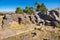 Peru, Qenko, located at Archaeological Park of Saqsaywaman.South America.This archeological site - Inca ruins-