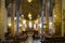 Perugia, Italy - Interior of the XV century St. Lawrence Cathedral - Cattedrale di San Lorenzo - at the Piazza IV Novembre -