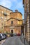 Perugia, Italy - XVI century Church of the Company of Good Death - Chiesa della Compagnia della Buona Morte at the Piazza