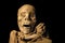 Peruvian ancient inca mummy