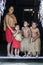 Peruvian children in traditional dress in an Amazon village in Peru