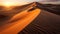 Peruvian Dune Sunset In Hyper-detailed 8k Resolution