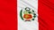 Peruvian flag.