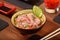 Peruvian food - White fish ceviche