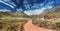 Peruvian landscape near San Anton, Southern Peru