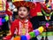 Peruvian little girl as participant of Christmas parade