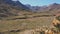 Peruvian village and alpacas free in andes mountains, Peru, South America