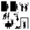 Pervert Stalker Physco Molester Pictogram