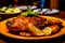 Pescado en Adobo - Marinated and fried fish, typically served with lemon and aioli