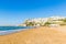 Peschici, apulia, italy, 29 May 2017. A scenic view of Peschici, small fisihing town in Apuglia south of Italy