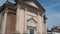 Peschiera del Garda, Italy. View of the San Martino church from the square of Ferdinando di Savoia