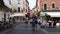 Peschiera del Garda, Italy. Views of the pedestrian center of the touristic village. Garda lake