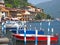 Peschiera Maraglio, Brescia, Italy. The pier of the village on the island of Monte Isola