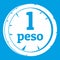 Peso icon white