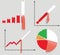 Pessimistic diagrams set. Crisis allegory.