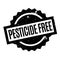 Pesticide Free rubber stamp