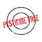 Pesticide Free rubber stamp