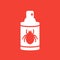 pesticide spray, insecticide icon, vector