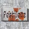 `Pestilenz` = `Pestilence` - word, lettering or text as 3D illustration, 3D rendering, computer graphics