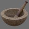 Pestle and Mortar for Alchemy Experiments or Cookery