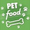 Pet food