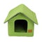 Pet kennel, fabric nest house for small dogs and cats, isolated white background. Clipping path