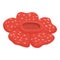 Petals rafflesia icon cartoon vector. Flower forest