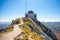 Petar II Petrovic Njegos mausoleum on the top of mount Lovchen in Montenegro