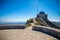 Petar II Petrovic Njegos mausoleum on the top of mount Lovchen in Montenegro