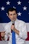 Pete Buttigieg speaks at Southern New Hampshire University, Manchester, N.H., USA