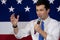 Pete Buttigieg speaks at Southern New Hampshire University, Manchester, N.H., USA