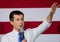 Pete Buttigieg speaks at Southern New Hampshire University, Manchester, N.H., USA