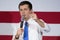 Pete Buttigieg speaks at Southern New Hampshire University, Manchester, N.H., USA